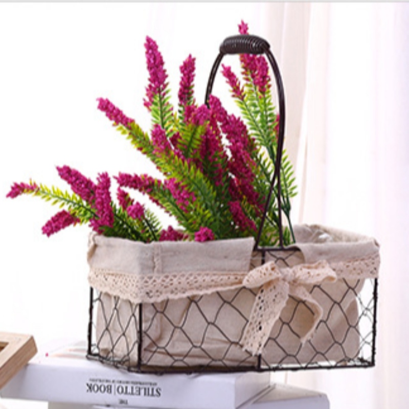 직사각형 철조망 바구니