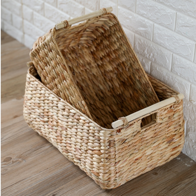 3 물 히아신스 저장 바구니 세트