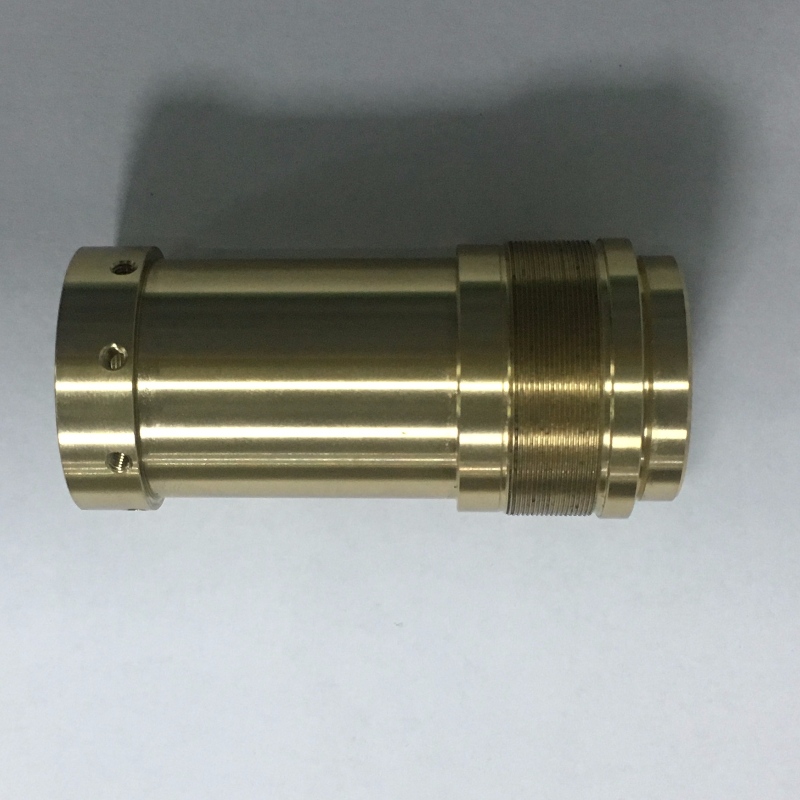 CNC 선반 / 꽉 동심도 공차 / Material Brass c36000