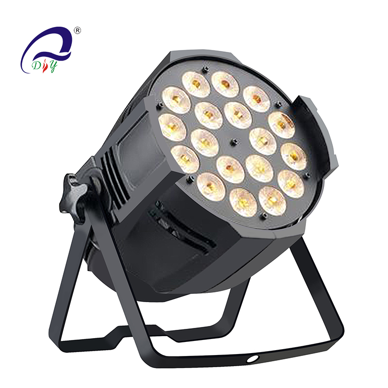 PL43 18 건 * 5in 1 RGBWA LED 알루미늄 Parcian DJ 등