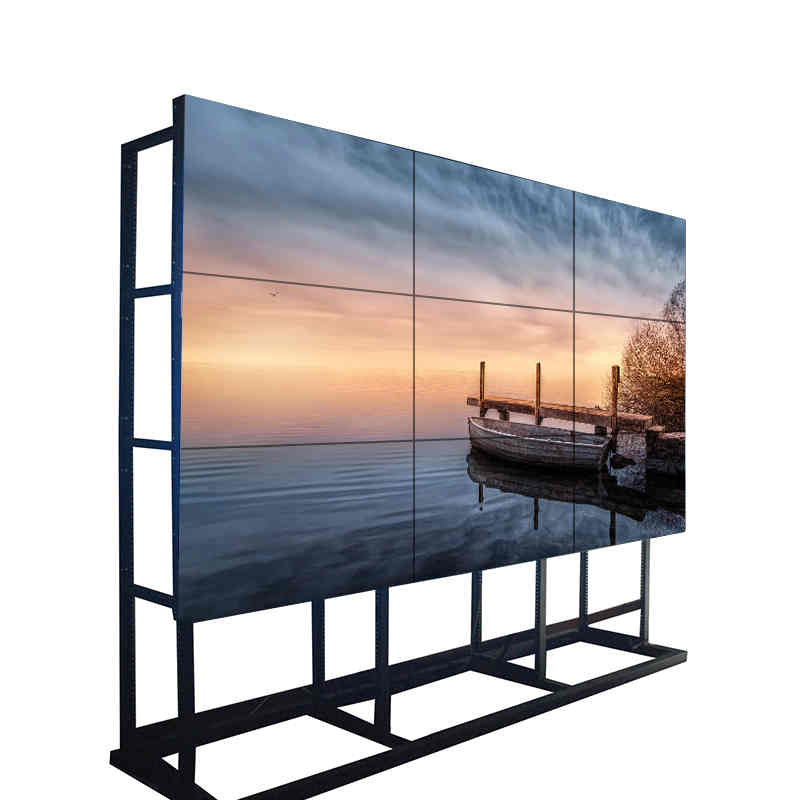 55 인치 0.88 미리 메터 베젤 500 나이트 LG LCD 비디오 벽 시스템 모니터 디스플레이 명령 센터, 쇼핑몰, 체인점 제어실