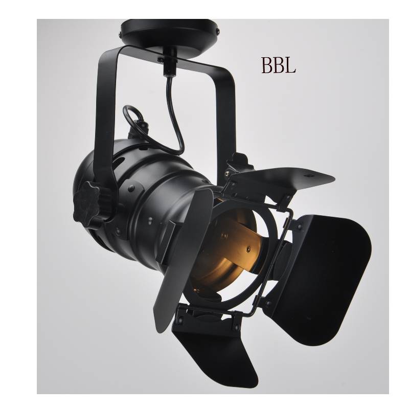 커버와 U- 브래킷이있는 영화 스포트라이트 -1, 방향 조정 가능