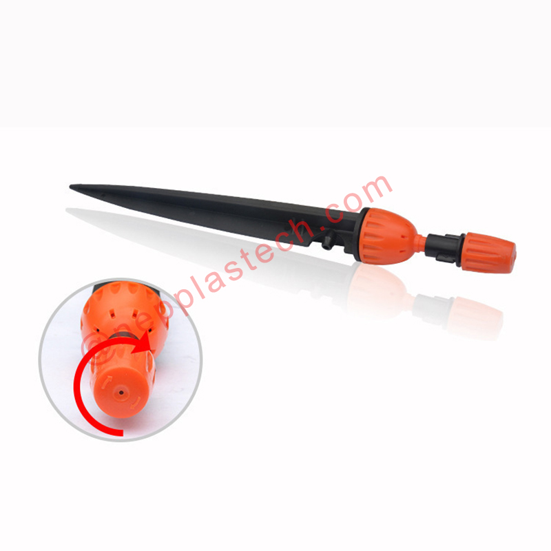 나무를위한 조정 가능한 정원 급수 dripper 관개 안개 spinklers와 드립 이미 터