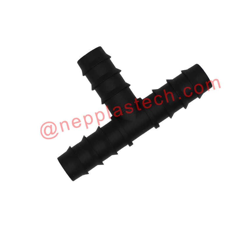 정원 급수 드립 관개 PE 파이프 커넥터 DN20mm 드립 호스 커넥터