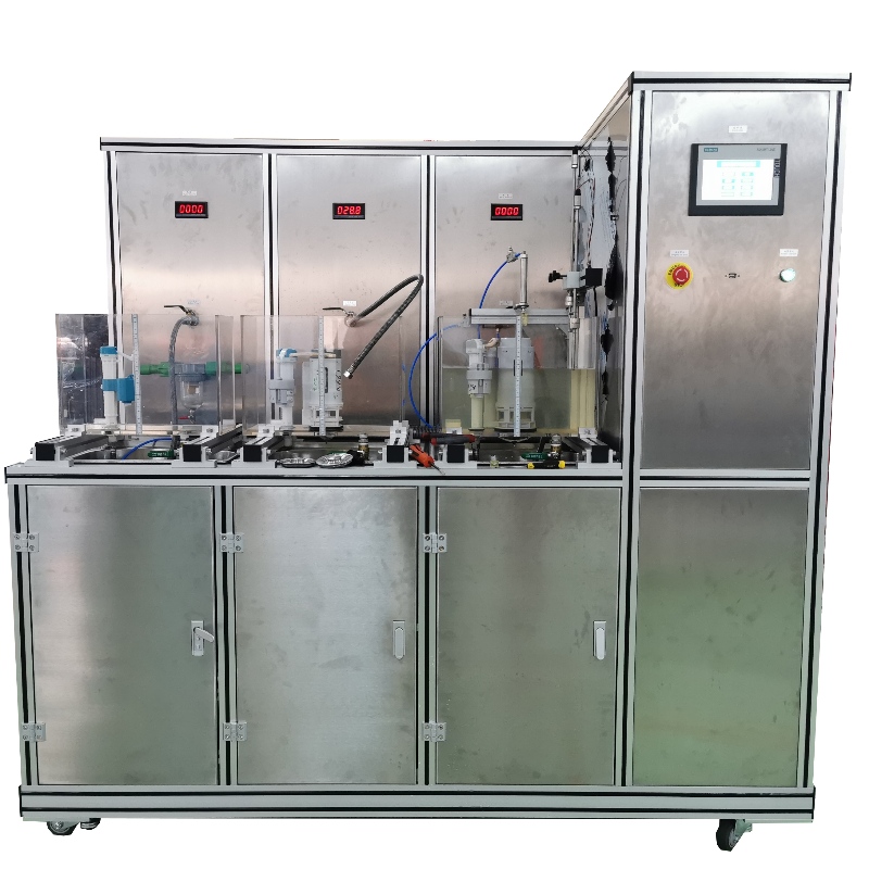 WY67 화장실 물통 흡입 배수 밸브 액세서리 WC 물 탱크 피팅 테스트 기계