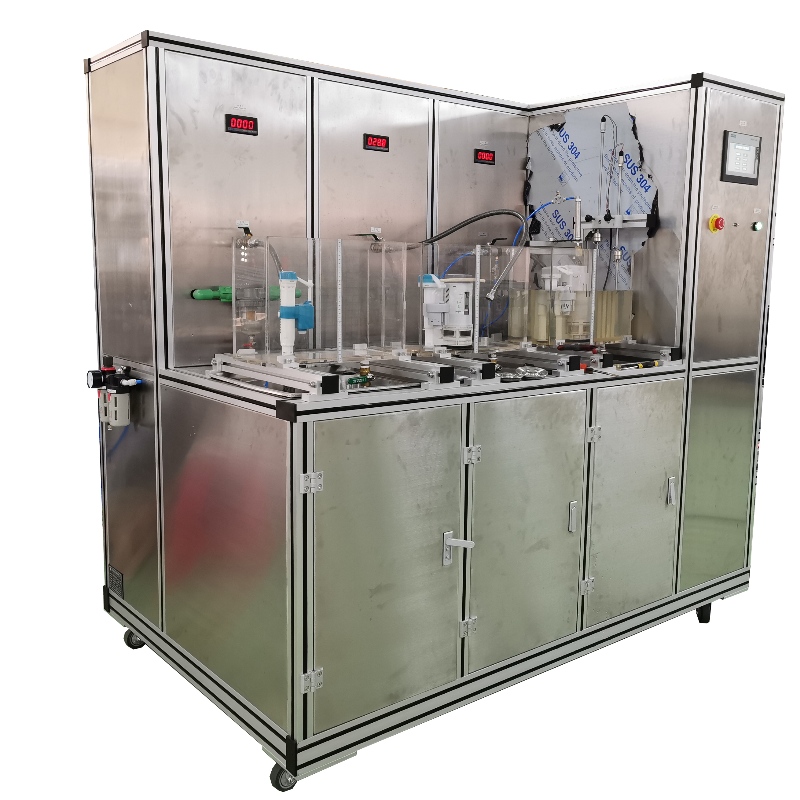 WY67 화장실 물통 흡입 배수 밸브 액세서리 WC 물 탱크 피팅 테스트 기계