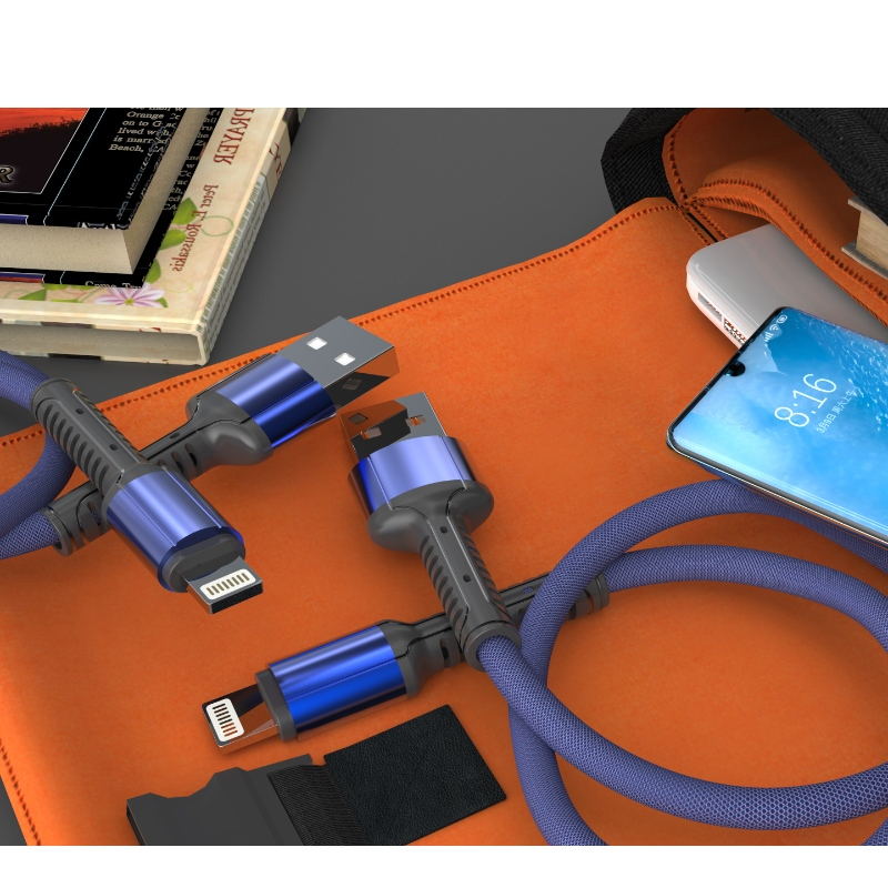 마이크로 포트 케이블이 양호한 상태인지 구별하는 방법은 무엇입니까?