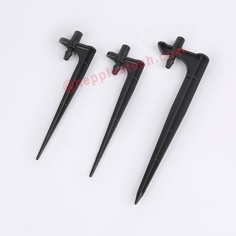 과수원 마이크로 스프링클러 관개 15cm 말뚝 정원 화분 관개 마이크로 스프레이 제트 말뚝