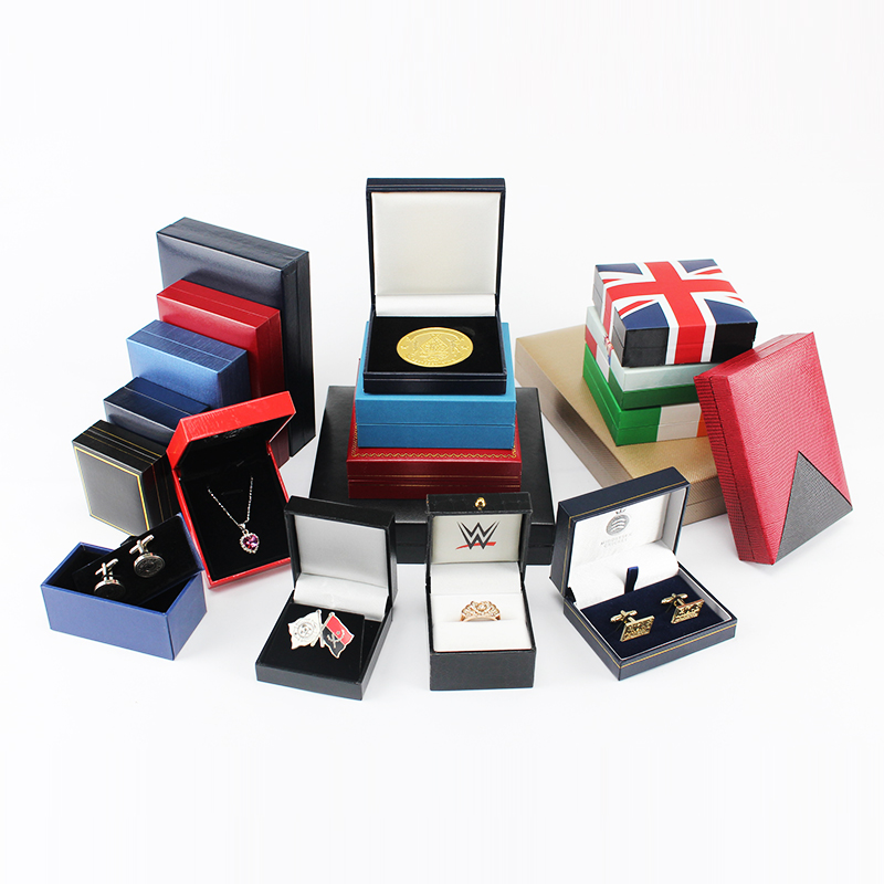 보석 함 금속 배지 상자 넥타이 상자