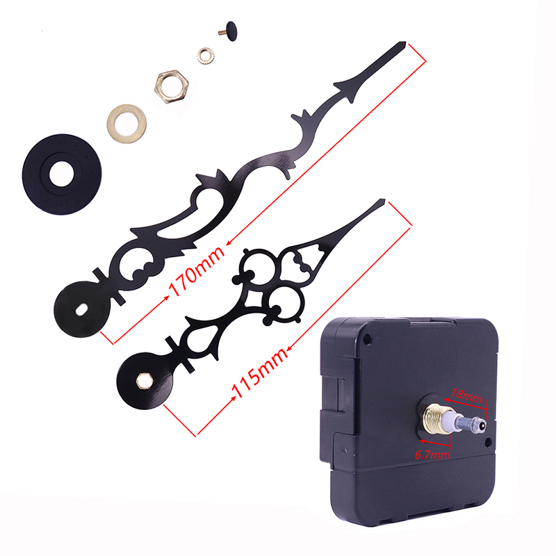 시계 손을 가진 도매 15mm 큰 토크 I 갱구 벽시계 운동