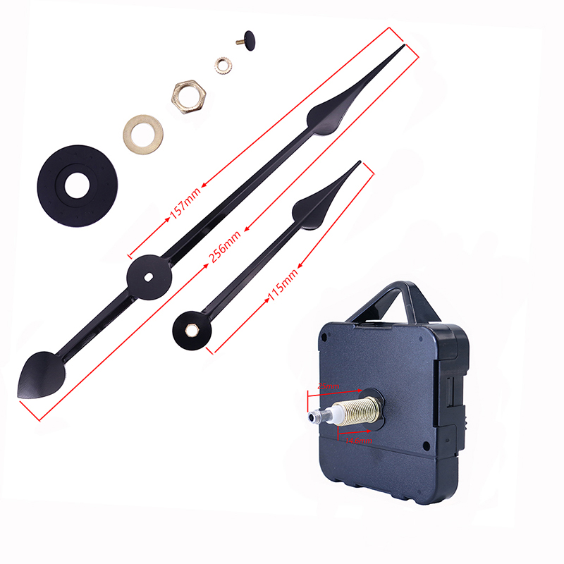 HR 1688 23mm 대형 토 크 I 축 벽 시계 이동 과 시계 지침