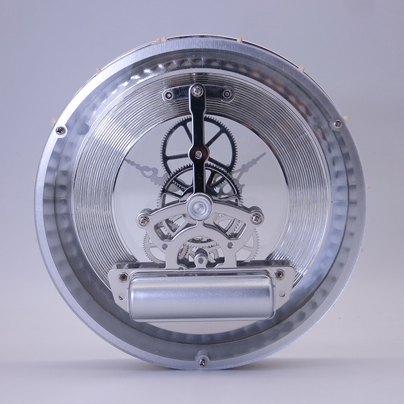 148MM 실버 스켈레톤 시계 인서트