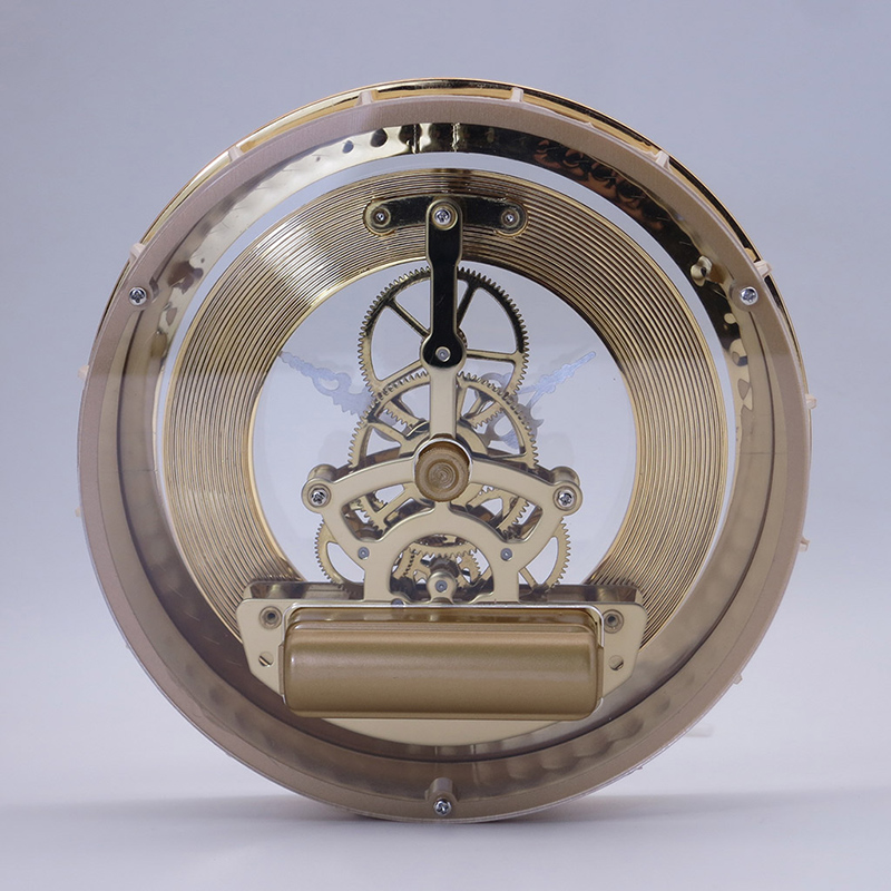 직경 148MM 골드 스켈레톤 시계 인서트