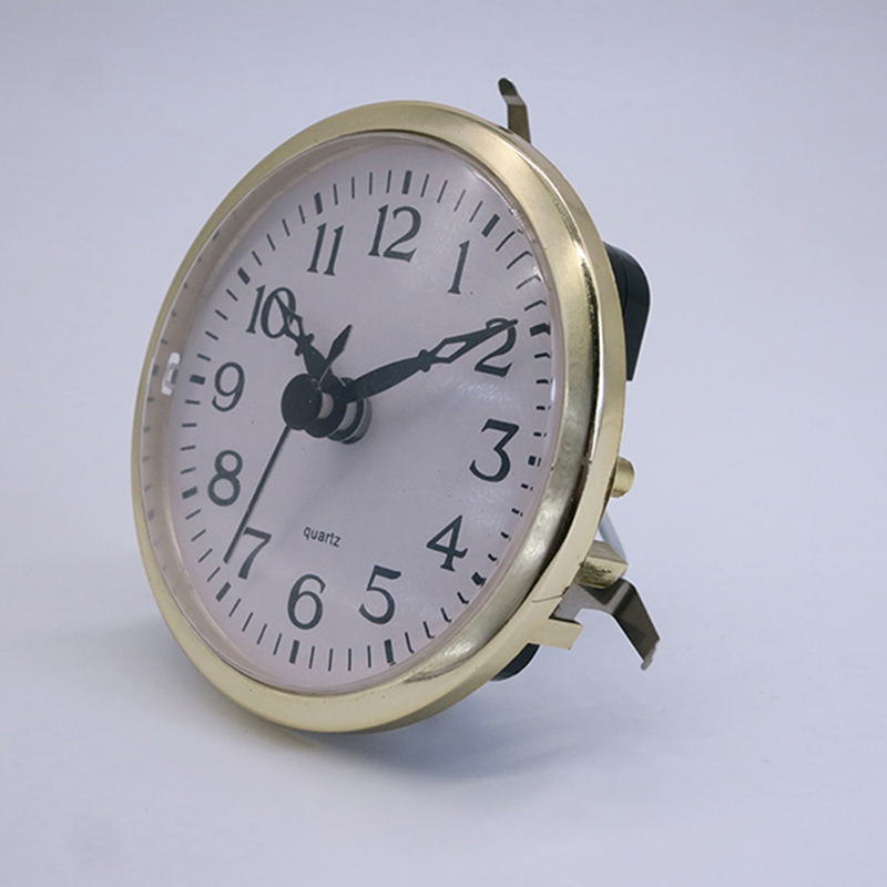 직경 75mm 금 벽시계 삽입