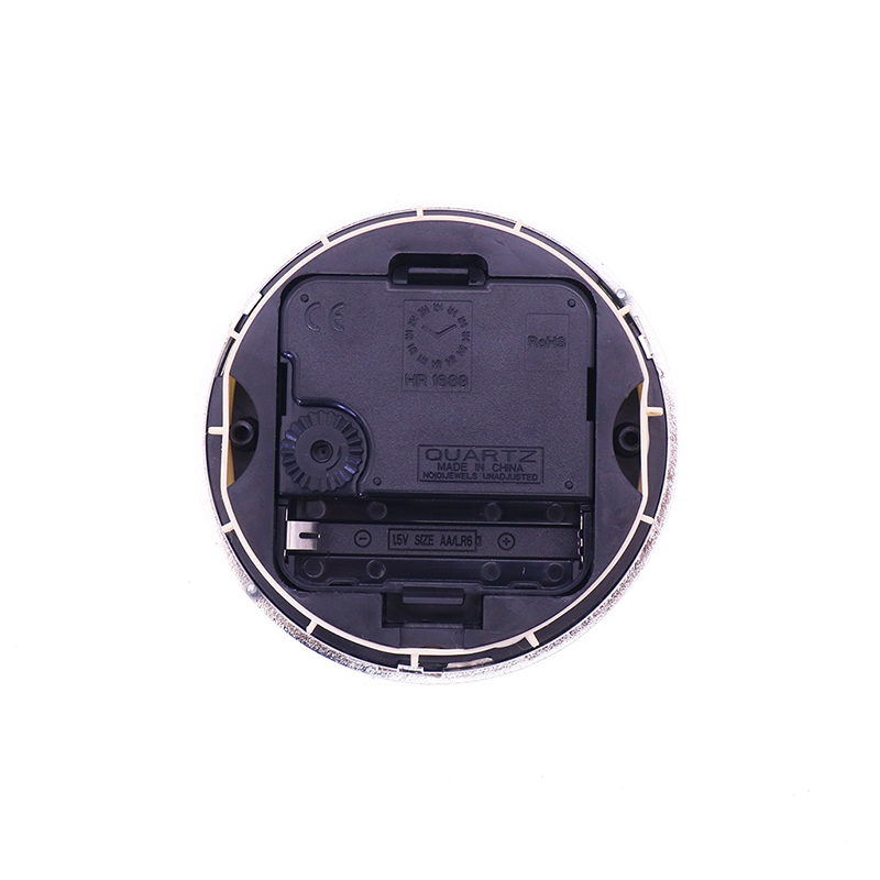 직경 90mm 실 버 바탕 아라비아 실 버 줄 괘종시계 플러그 부품