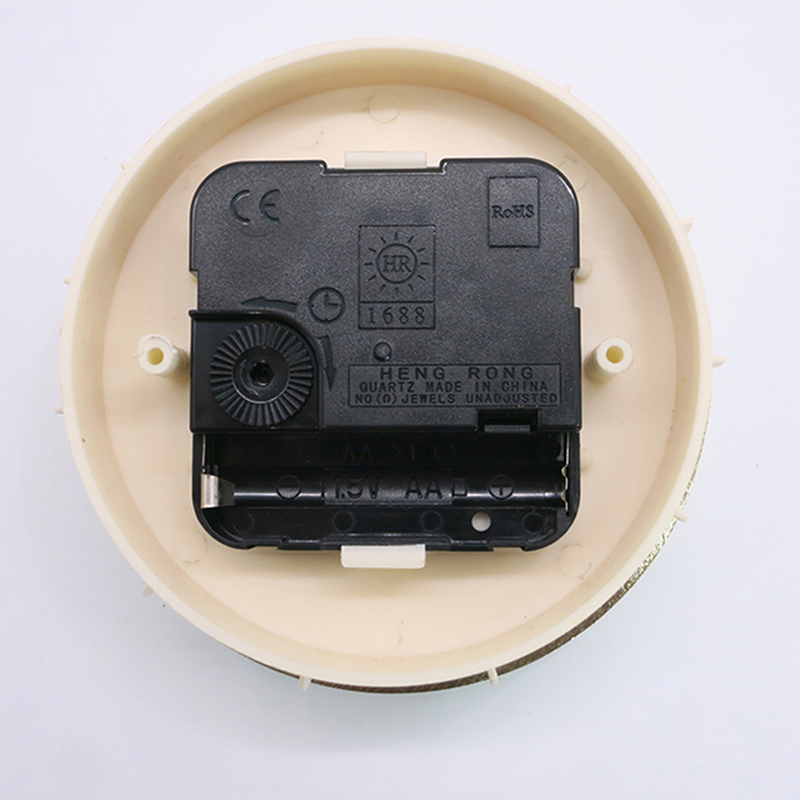 직경 102mm 흰색 바탕 금속 괘종시계 끼 워 넣 기 블록