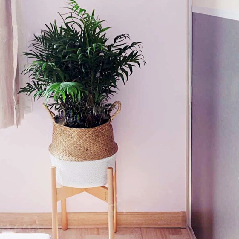 홈 장식 화분 스탠드 타원형 매달려 해초 저장 바구니