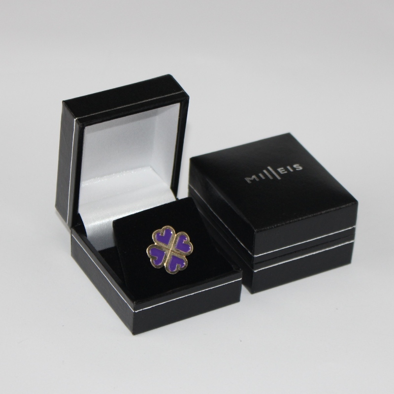 V-07S 사각형 직경 25-30 mm 동전, 배지, 반지 등 mm에 대 한 플라스틱 인조 가죽 종이 상자. 46 * 53 * 32, 무게 약 35g