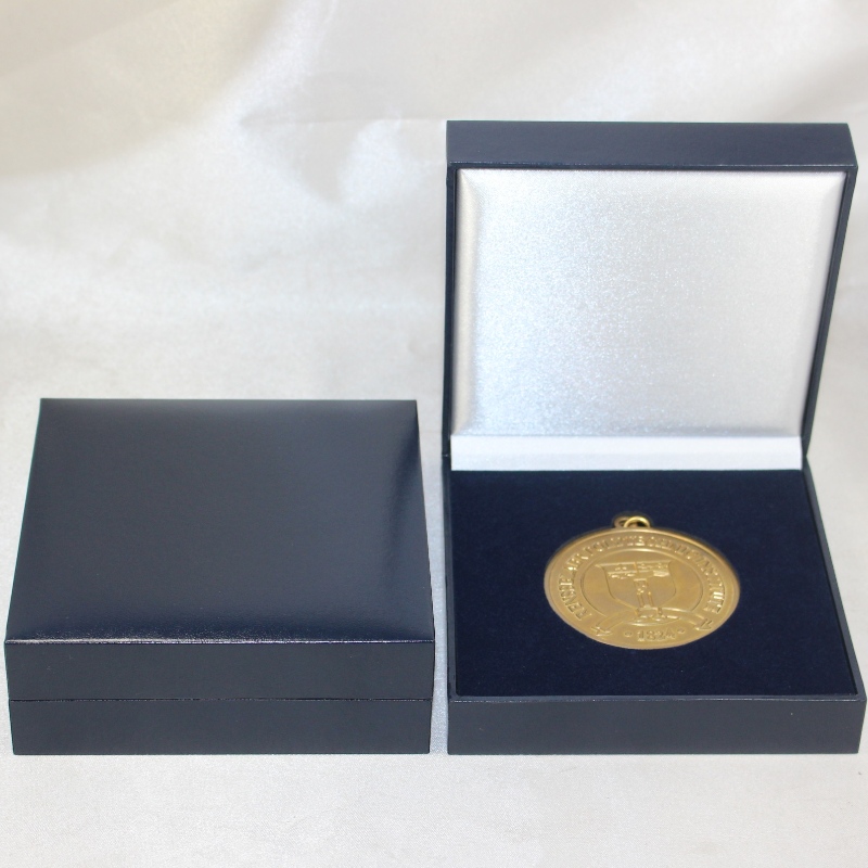 90 * 90mm 동전, 배지, 메달 등 mm.128 * 128 * 50 무게 약 191g에 대한 항목 V-22 사각형 인조 가죽 종이 상자