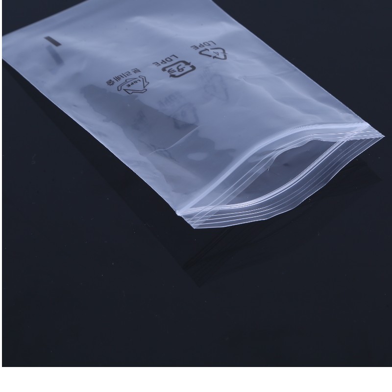 맞춤형 LLDPE 투명 자체 밀봉 백