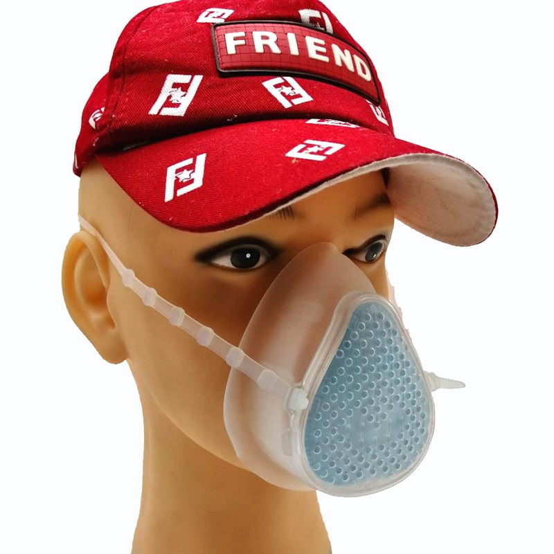 S8 \/ S9 Covid 바이러스 방지 실리콘 마스크의 비 일회용 4 층 여과 속도는 98.2 %입니다.