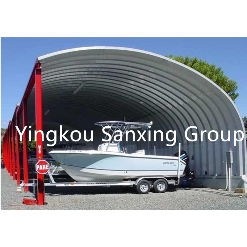 Quonset 다중 모양 건물 생산 라인