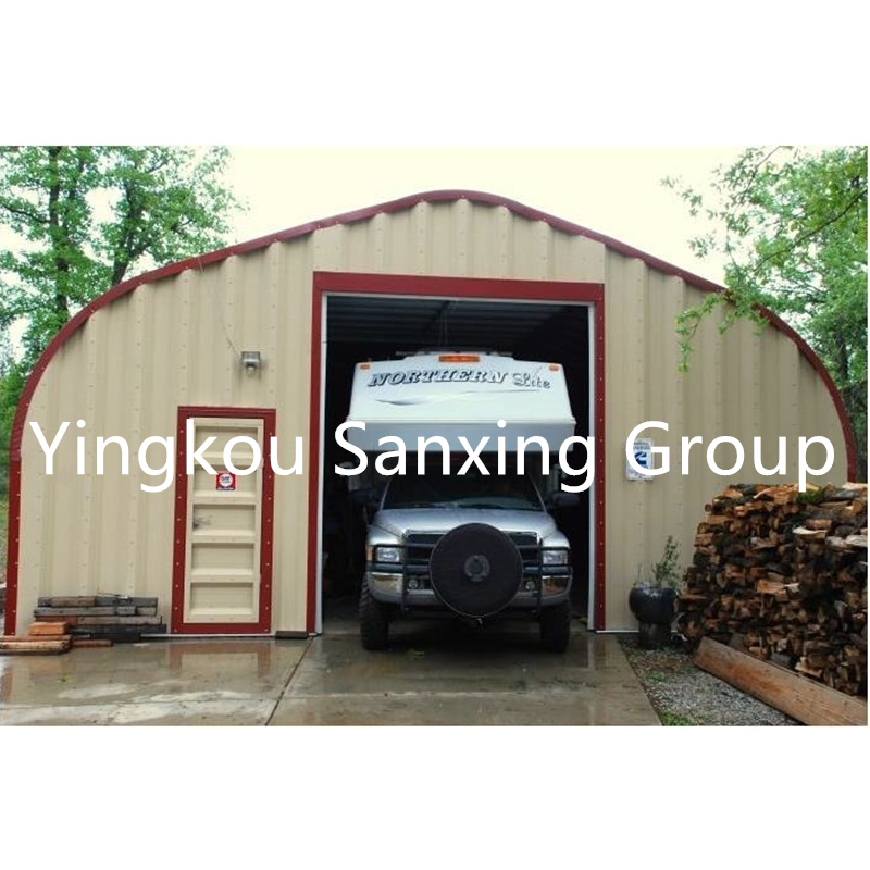 Quonset 다중 모양 건물 생산 라인