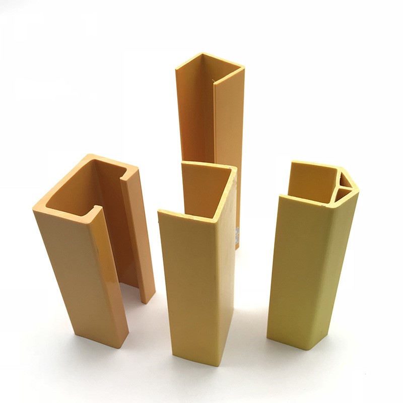 기계 보호 훈장을위한 주문을 받아서 만들어진 다 각종 U 모양 채널 아 BS UPVC PP PE PVC 플라스틱 밀어 남 단면도