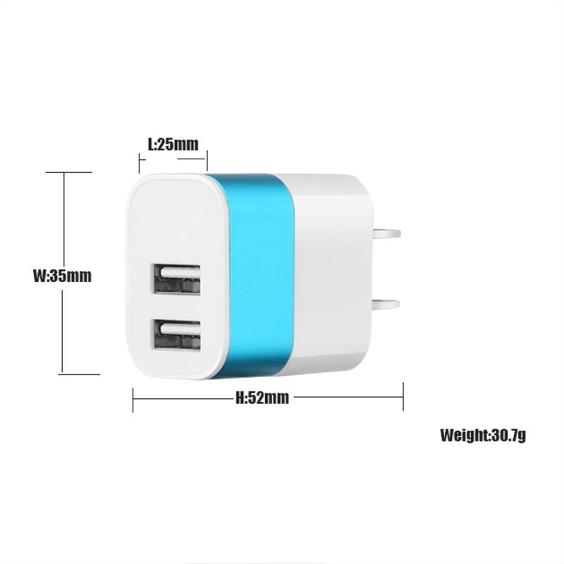 출하 가격 FCC 빠 른 충전 여행 2 포트 Usb 오리지널 휴대용 충전기 아이 폰 5, 6, 7, 8 x 모 바 일 충전기