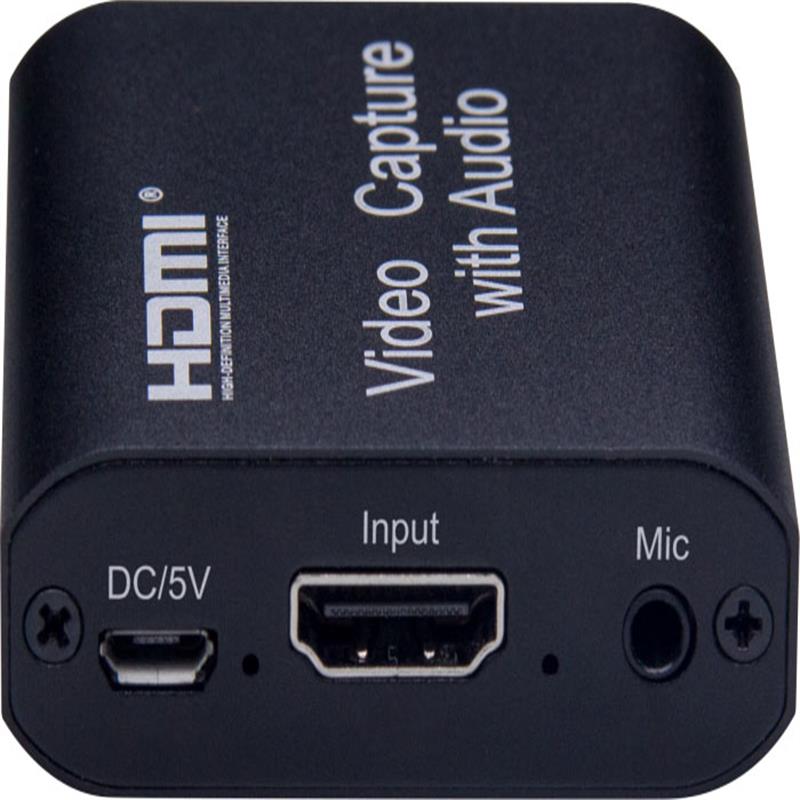 V1.4 HDMI 비디오 캡처 (HDMI 루프 아웃, 3.5mm 오디오 포함)