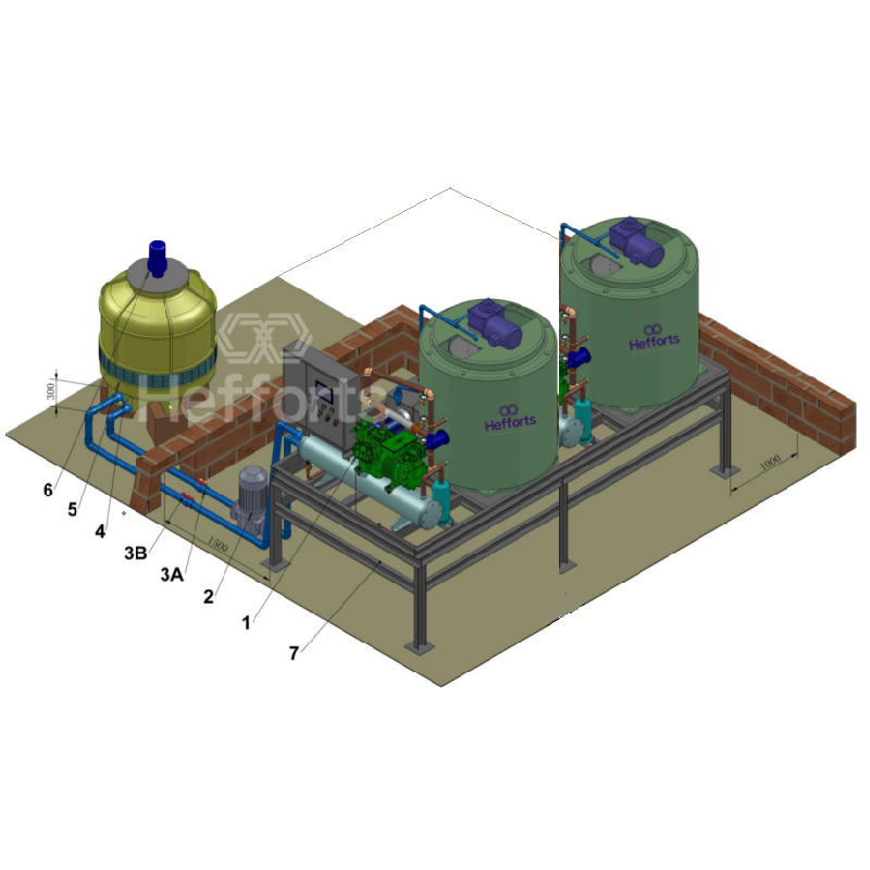 환경 보호 냉매 II의 완전한 수집