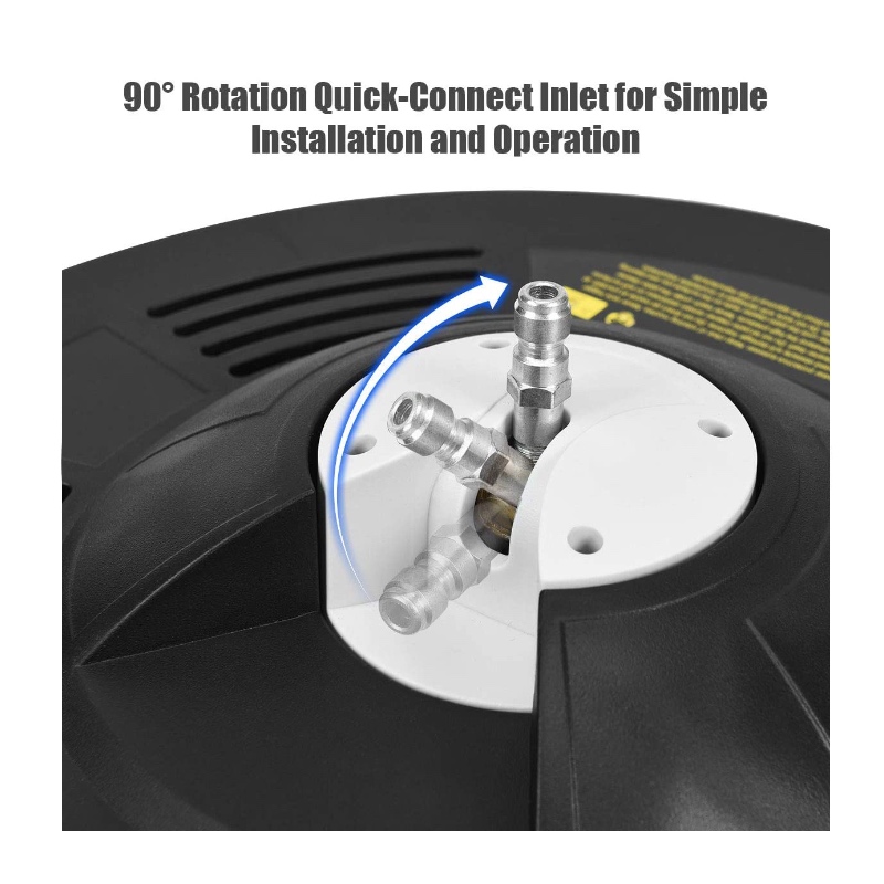 압력 와셔 표면 클리너 부착 15 인치