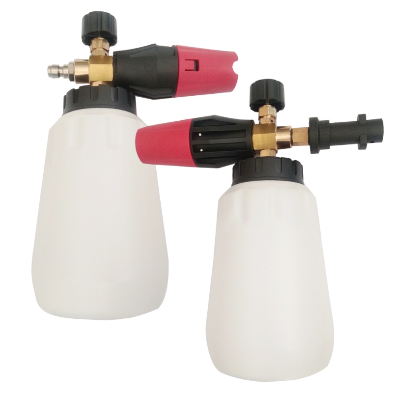 압력 와셔 눈 거품 대포