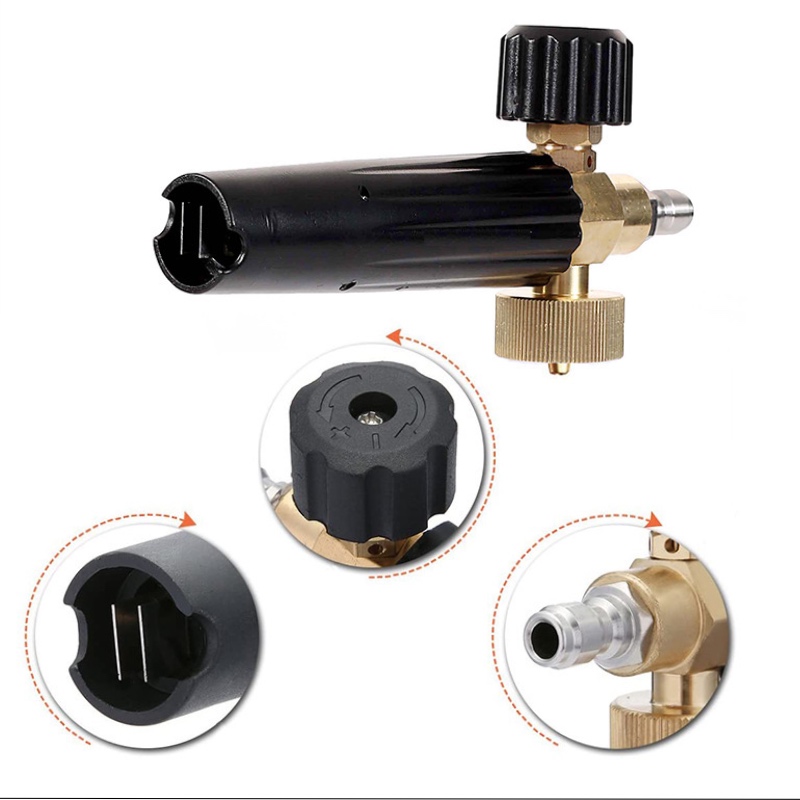 압력 세척기 세차를위한 눈 거품 대포