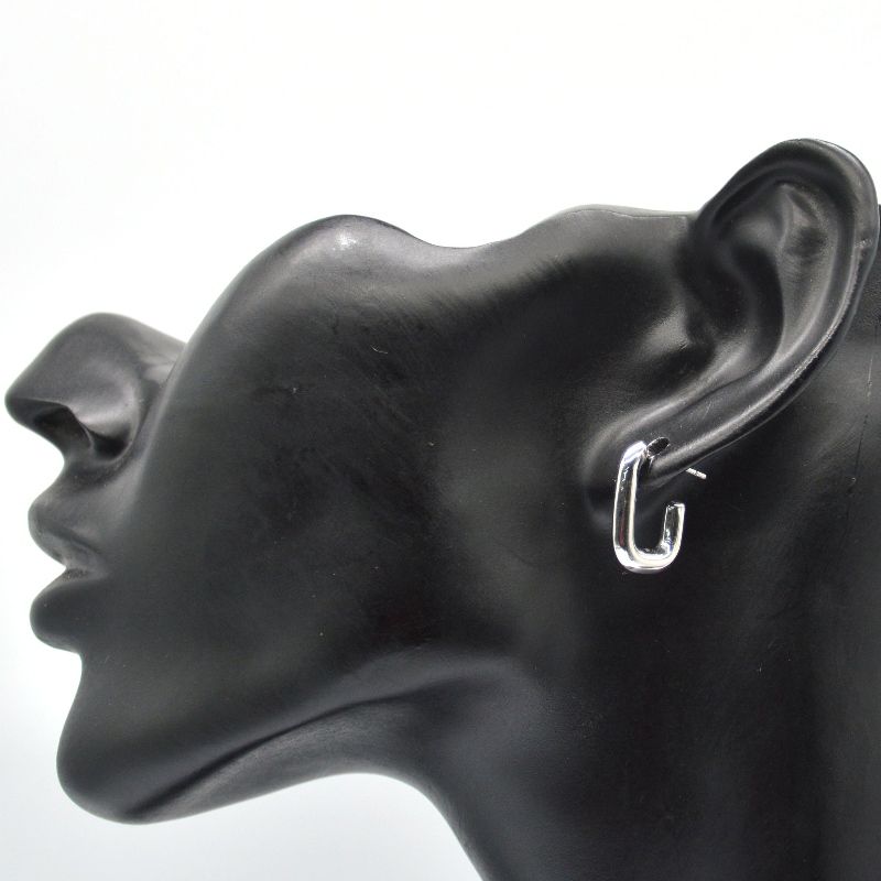 저자 극성 편지 귀걸이 여성 모델 소녀 스테인레스 스틸 여자 친구, 아내, 딸 및 자매, 조카, 중국, Ruifanbao 보석 공장을위한 니켈 무료 선물