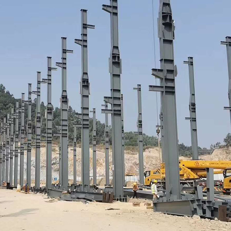 철골 구조 프레임 상업 오 피 스 텔, 철골 구조 트러스 프 리 스타일 시공 도