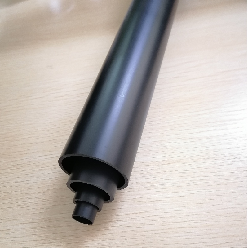 장난감 용 산업 용 검은색 PVC 튜브 공예 선반 지지대 손잡이 용 맞 춤 형 플라스틱 튜브