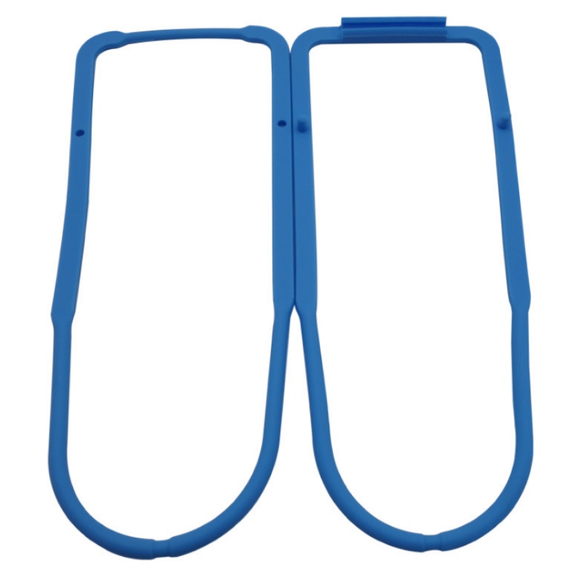 7 홀 실리카겔 액세서리 식품 상자 핸들, 실리콘 케이크 몰드, 아이스 그리드