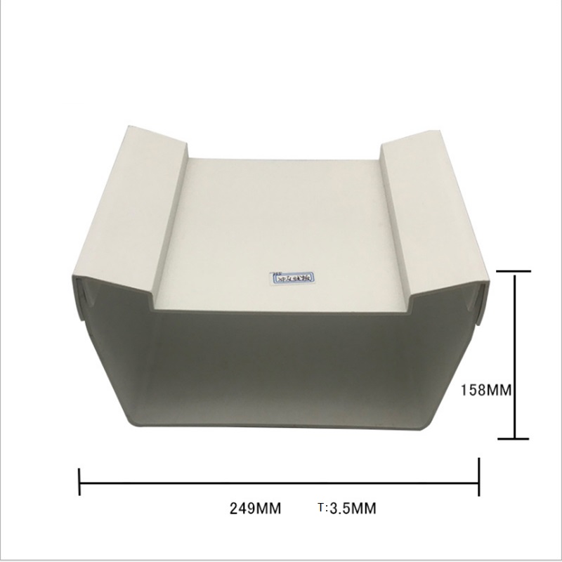 폭포 전용 PVC 플라스틱 이 형 재 압 방 관 PVC 플라스틱 수 스크린 벽 페 이 싱 홈