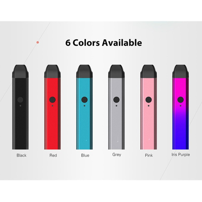 vape pod NWT caliburn 스타터 키트 충전식 카트리지 vape 펜 포드