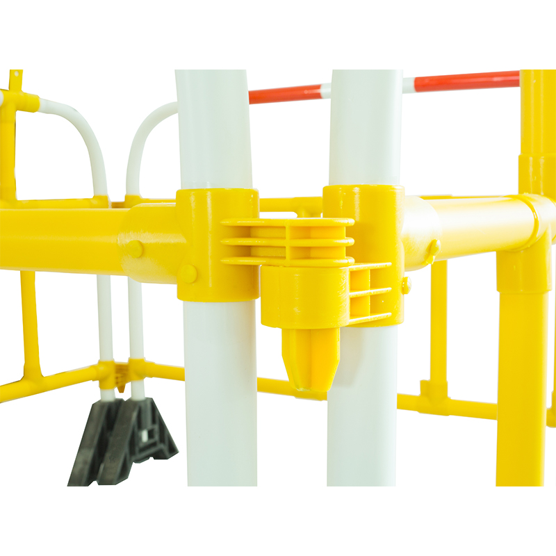 플라스틱 군중 제어 장벽 비용 PVC 파이프 바리케이드 제조업체 중국에서 재고에 1.5m 트래픽 제어 장벽