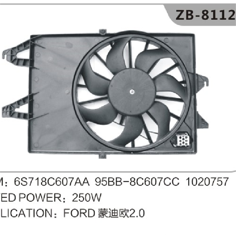 포드 MONDEO 엔진 라디에이터 팬 6S718C607AA