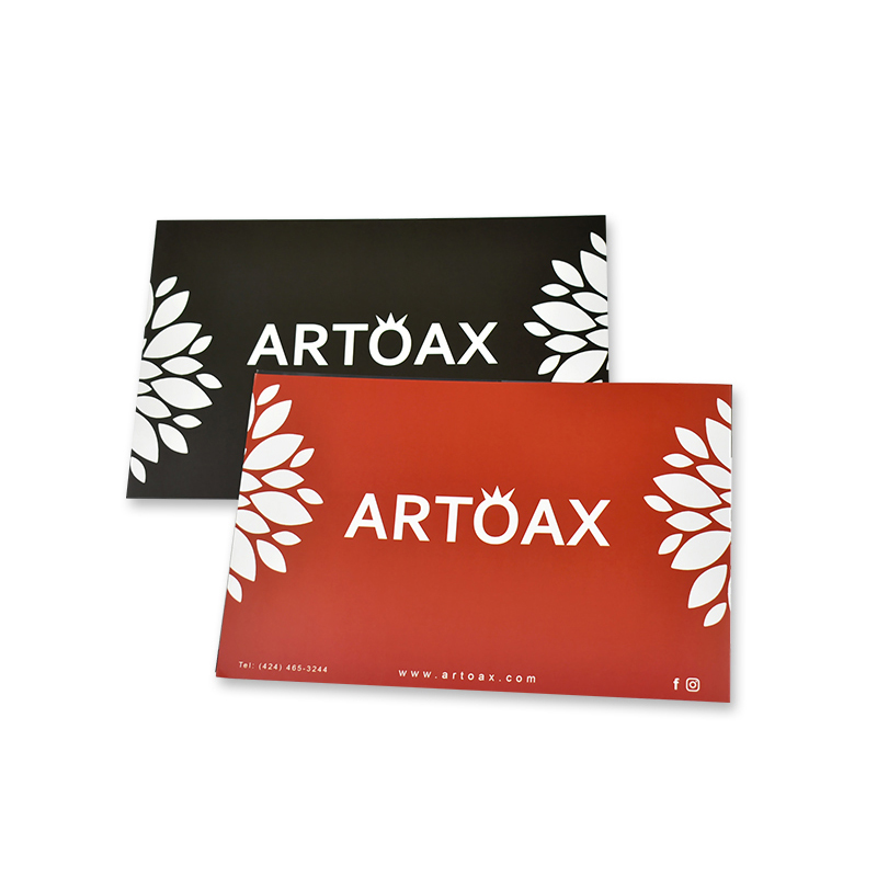 전단 지 를 중간 에 접다