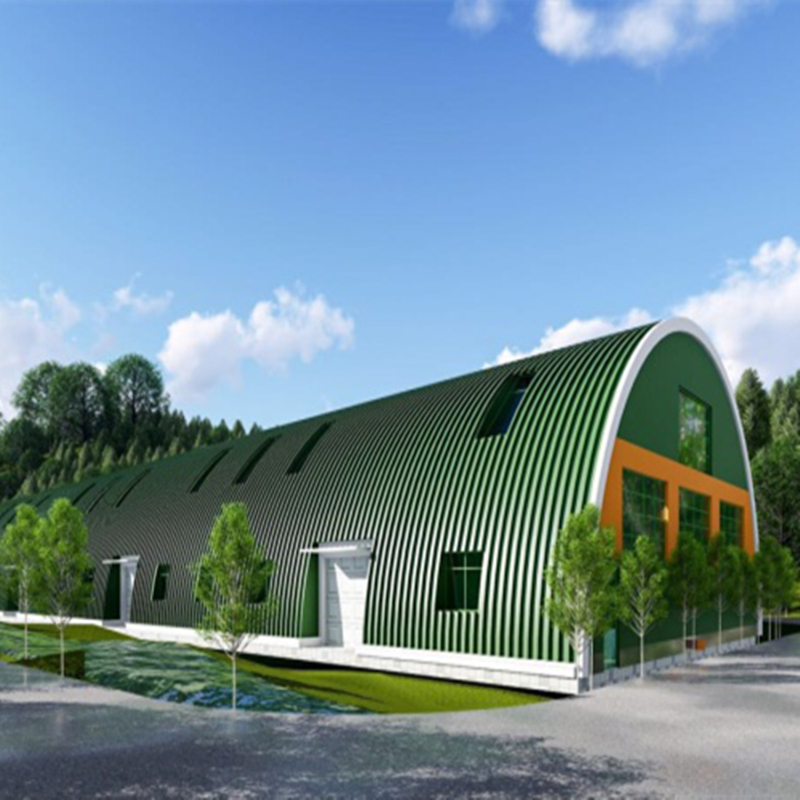 ACM 노-거더 아치 지붕 성형기 SX-ACM-1200-800