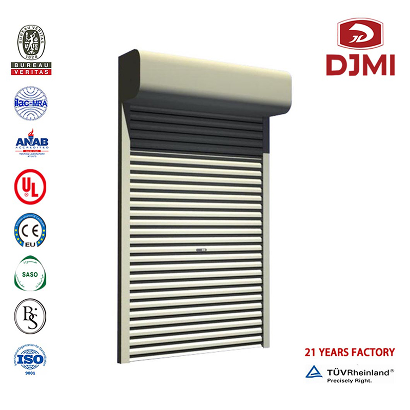 전문 업 체 가격 셔터 실크 알루미늄 합금 차고 전동 셔터 새로운 디자인 보온 차고 문 새로운 흰색 셔터 문 차고 문