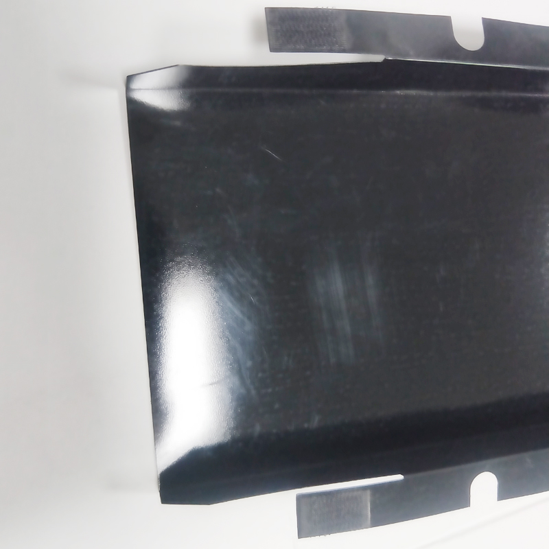 전원 배터리 절연 시트 0.5mm 검정색 절연 개스킷 고온 내성 PC 절연 시트 가공 맞춤 성형