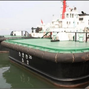 선박 용 예인선 고무 호 현 및 도크 완충기