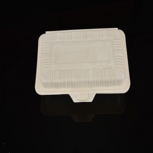 양질 퇴비 가능 옥수수 전분 점심 상자