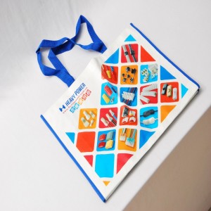 내구성 중복 사용 가능 모드 손잡이 쇼핑 백