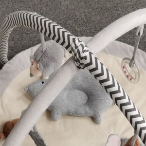 둥 근 놀이 패드. - 쥐.